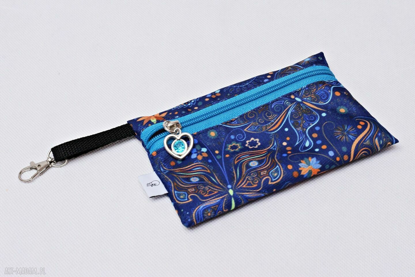 Wodoodporne etui na telefon i klucze Motylki - saszetka do torebki