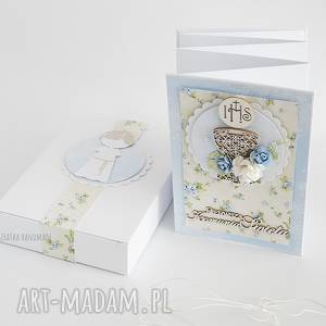 vairatka handmade album harmonijka komunijny