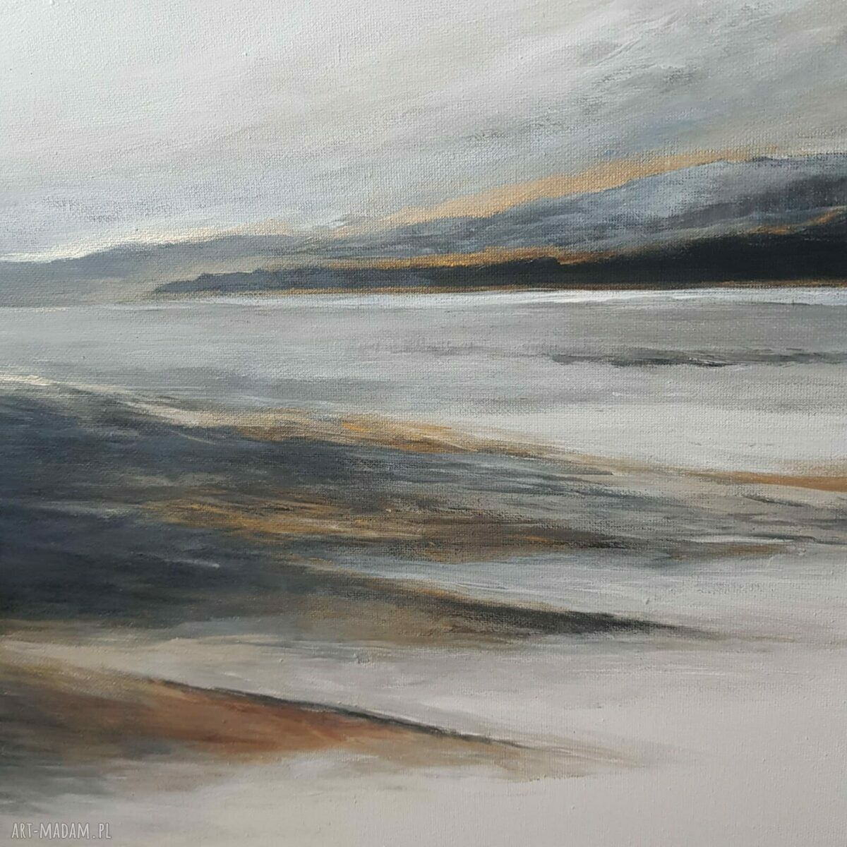 Nad morzem - obraz akrylowy 70x60 cm