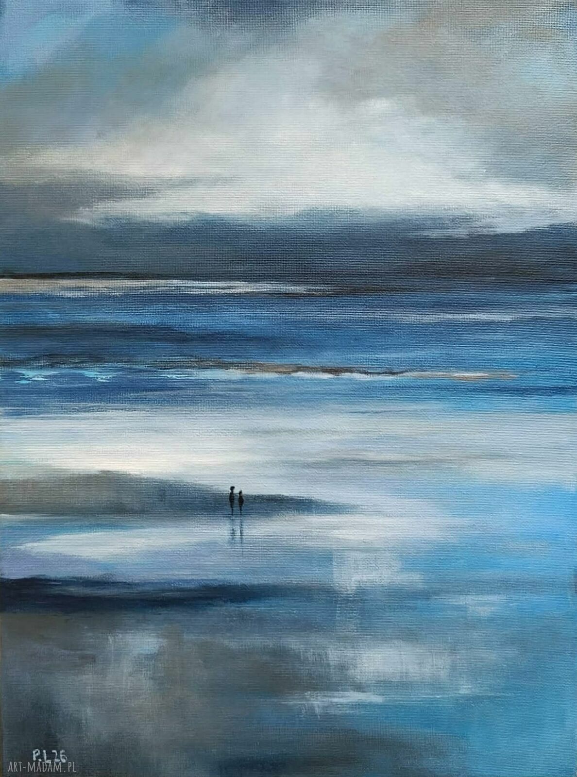 Nad morzem - obraz akrylowy 40x30 cm