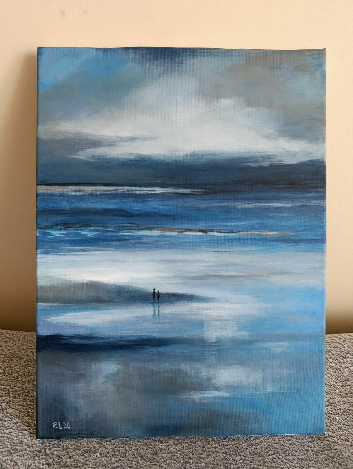Nad morzem - obraz akrylowy 40x30 cm