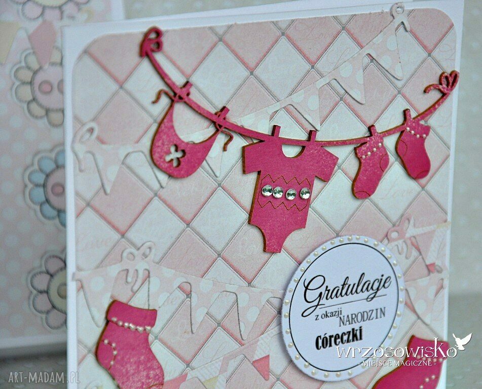 Gratulacje córeczka :) HandMade