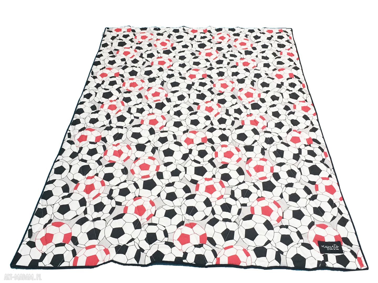Narzuta Football 155x205 cm piłkarska - dwustronna