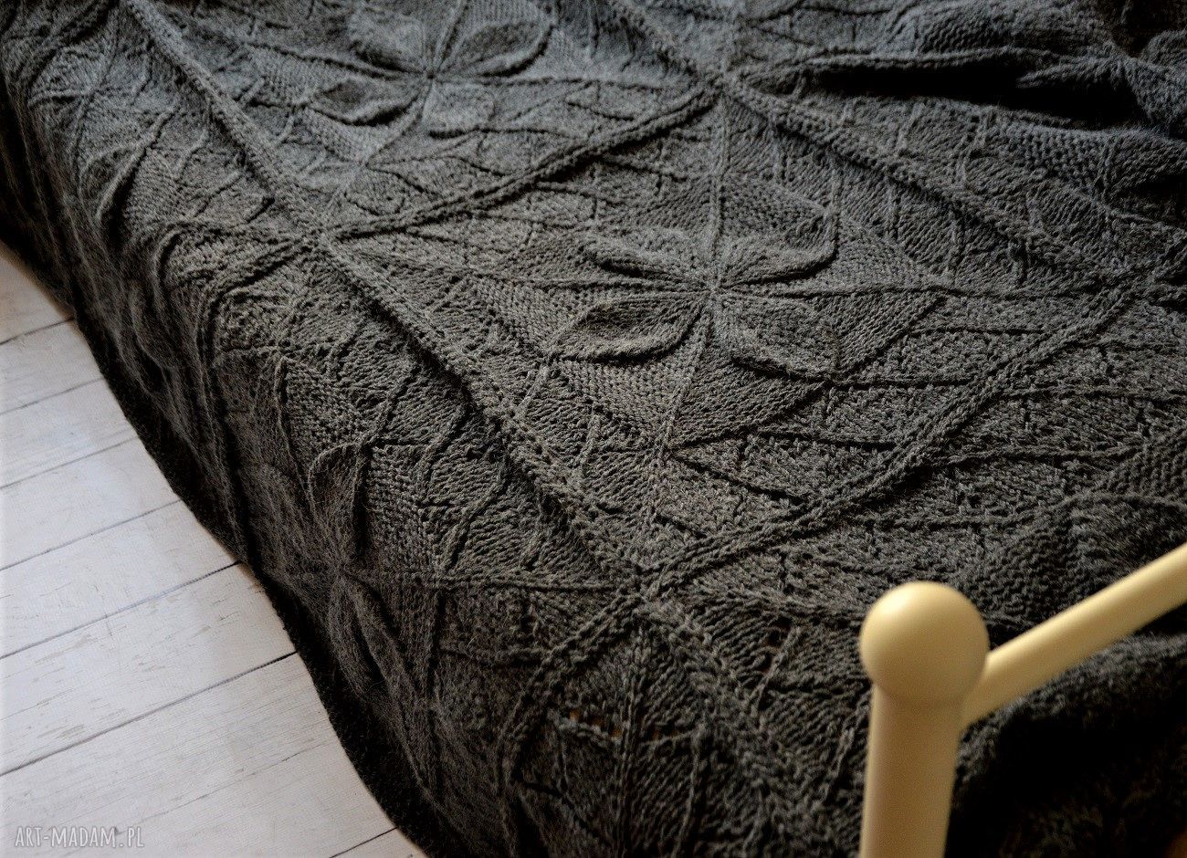 Zamówienie specjalne pled narzuta weniany drutach koc domu