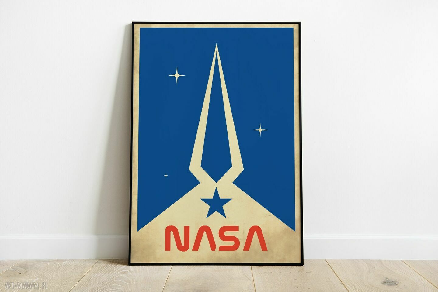 Awangardowe Plakaty Nasa Art Vintage Plakat 50x Pas