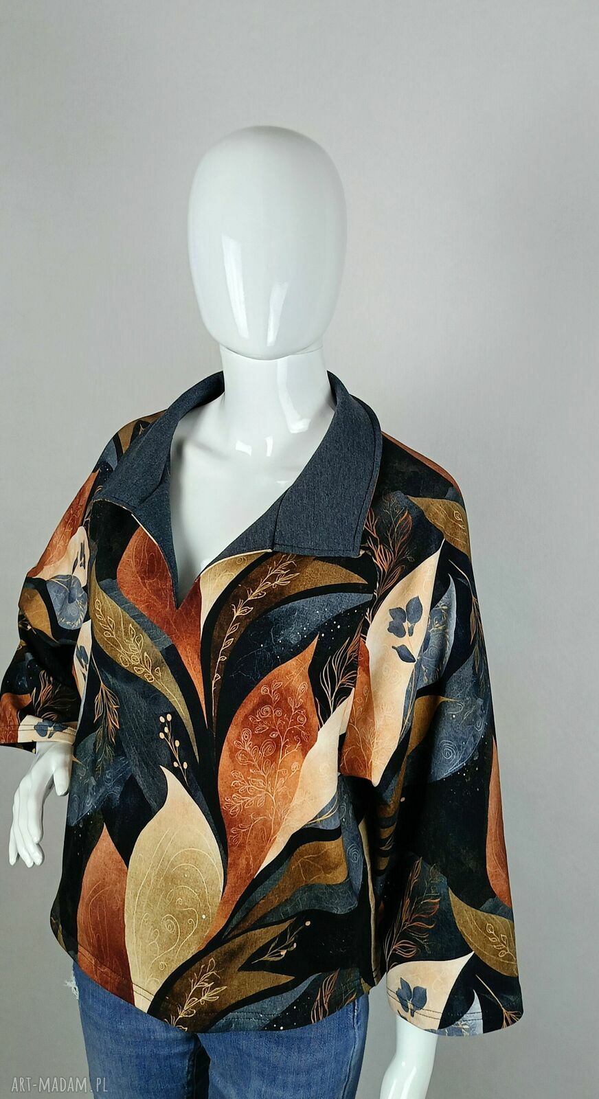Ręcznie robiona bluza damska handmade