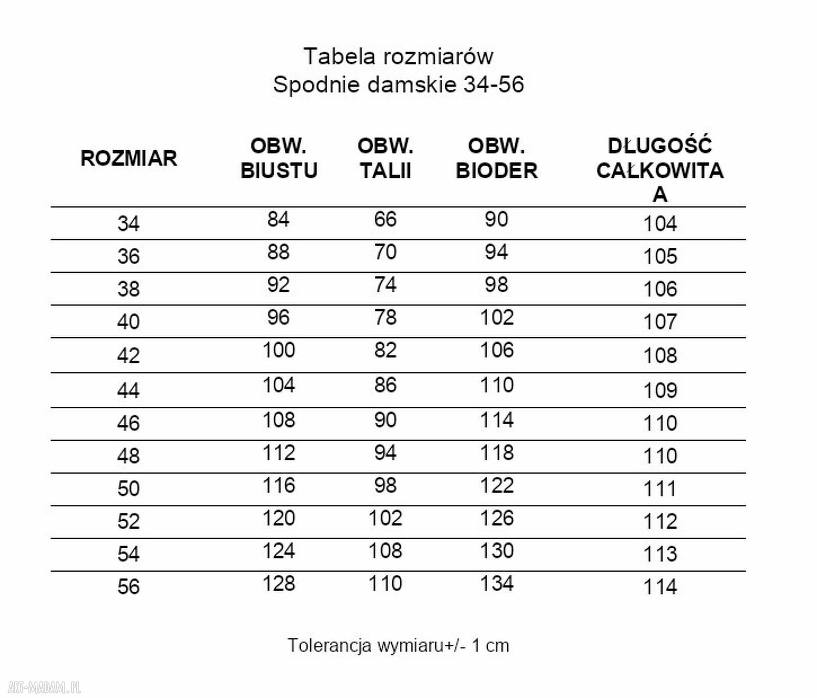 Spodnie damskie z wiskozy FALA - szeroka nogawka, gumka w pasie i kieszenie