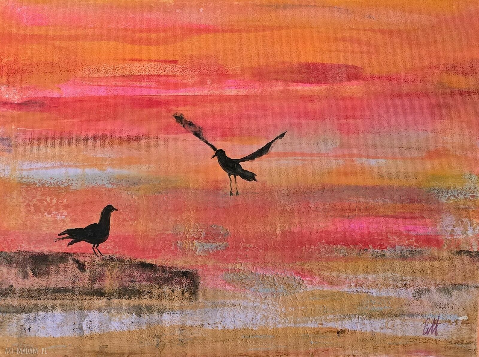 Nasze Randez-Vous - obraz akrylowy na płótnie 30x40 cm