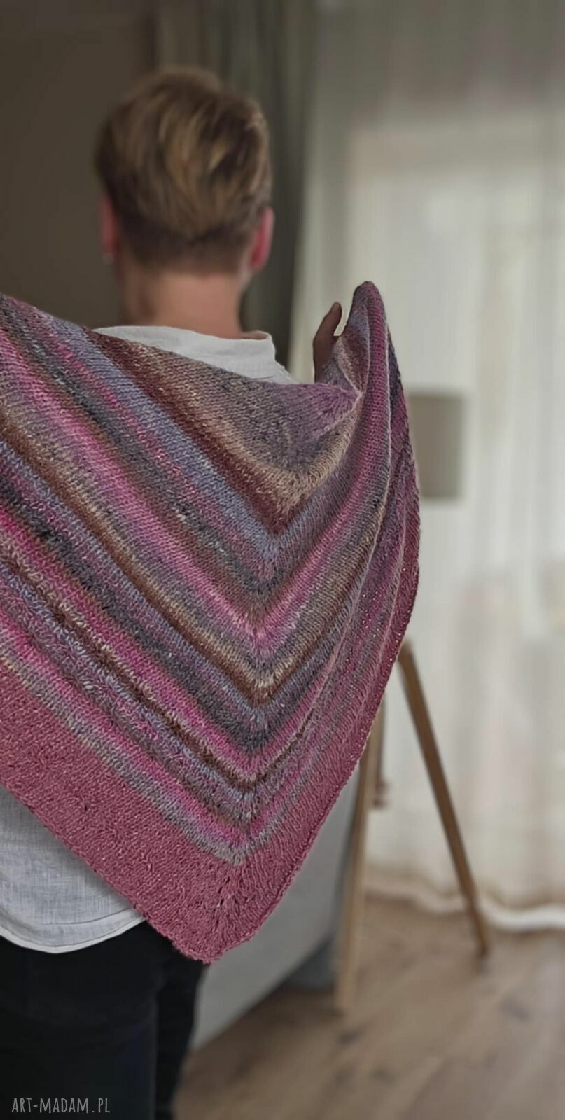 Chusta rittou naszyję nadrutach szale prezent wełniana miękka