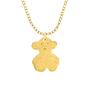 handmade naszyjniki celebrate teddy bear necklace g