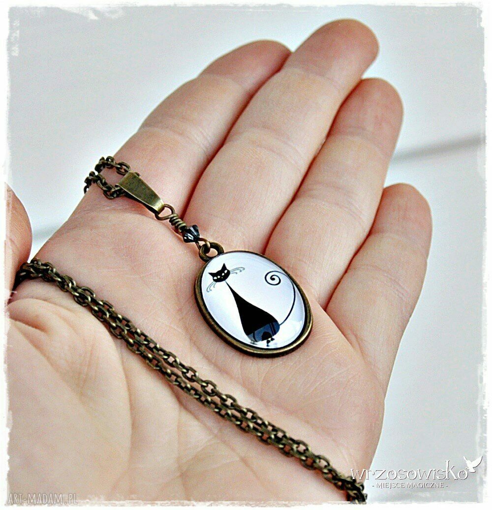 Naszyjnik dla Kociary Hand Made