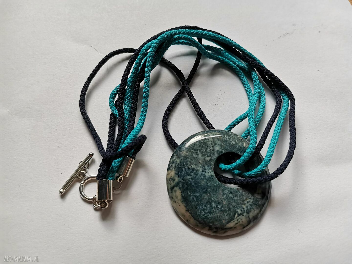 Naszyjnik etno boho folk box x1 z ceramiką
