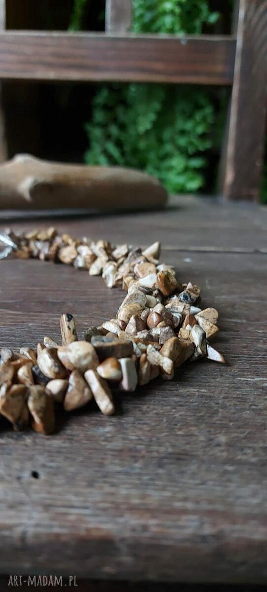 Naszyjnik kolia z jaspisu