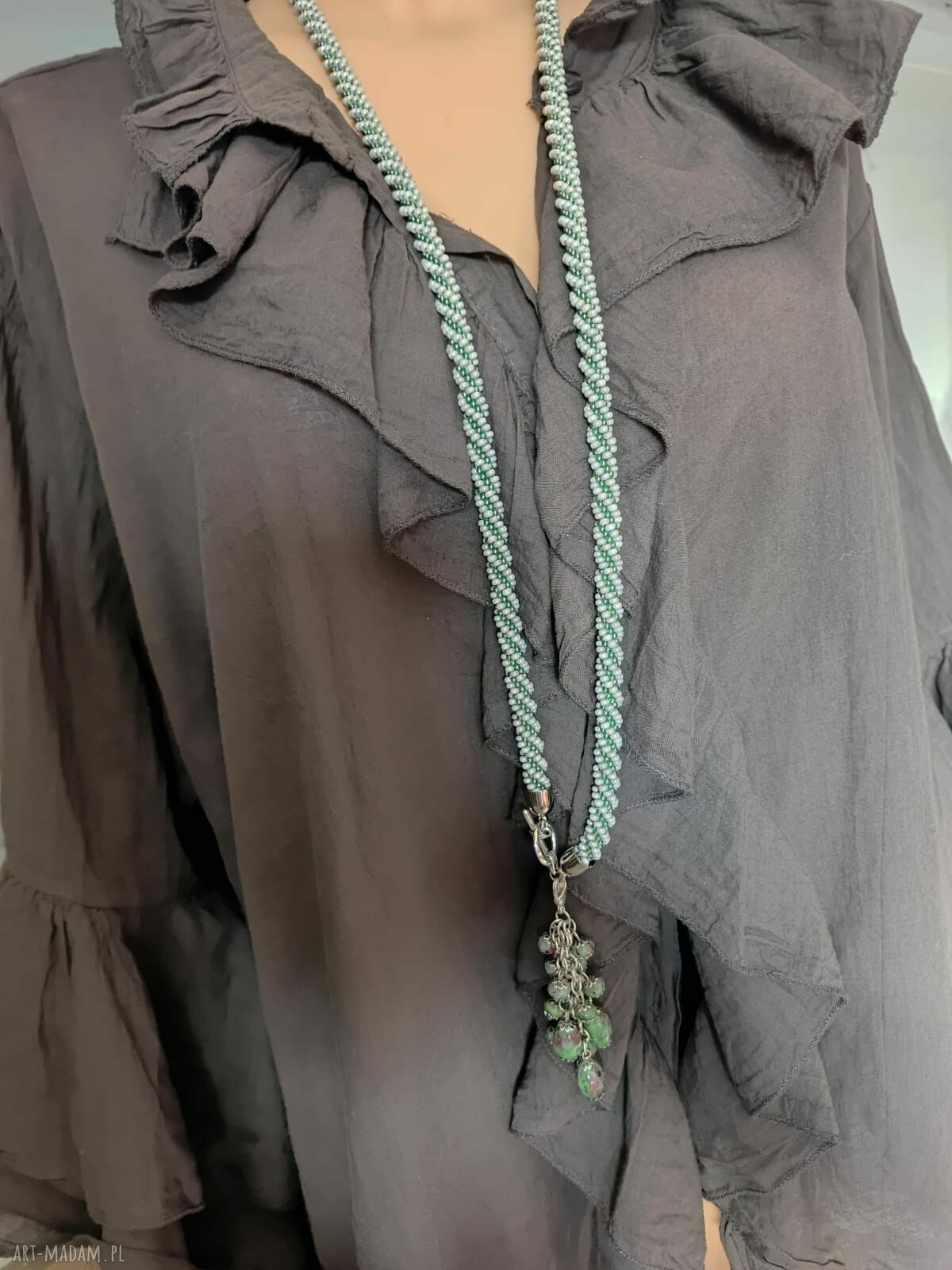 Naszyjnik Lariat Zoisyt 0077 - 117 cm i dwa sposoby noszenia