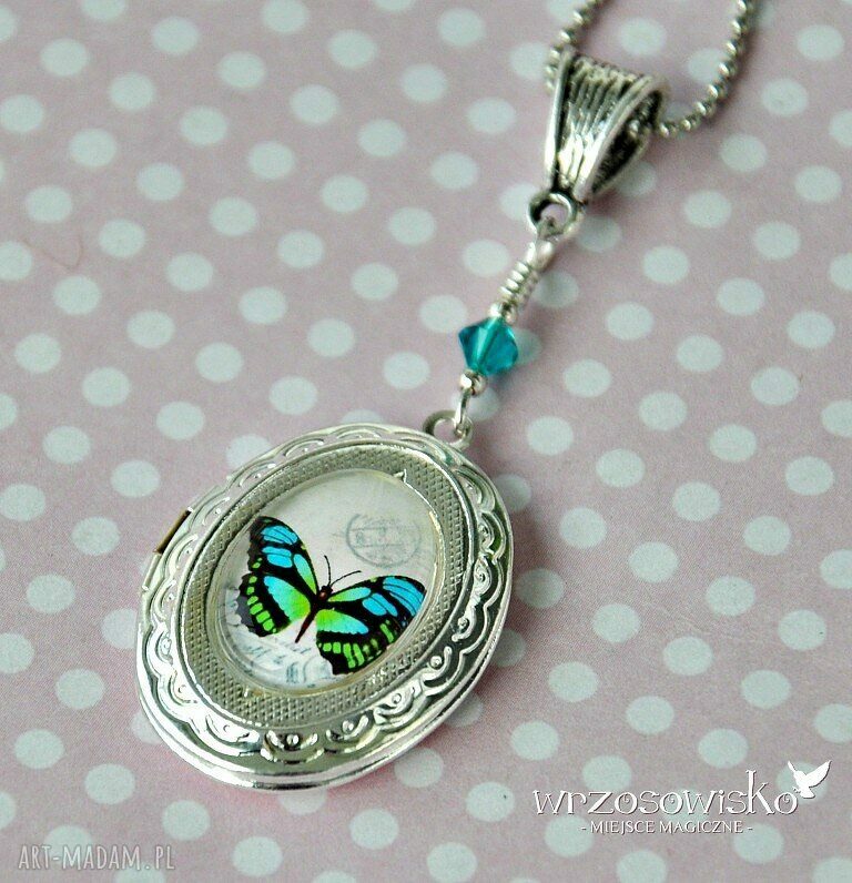 Sekretnik z motylem Hand Made