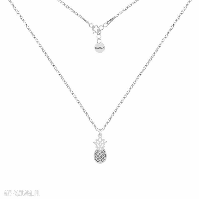 naszyjniki: NASZYJNIK Z ANANASEM CELEBRATE ręcznie wykonane