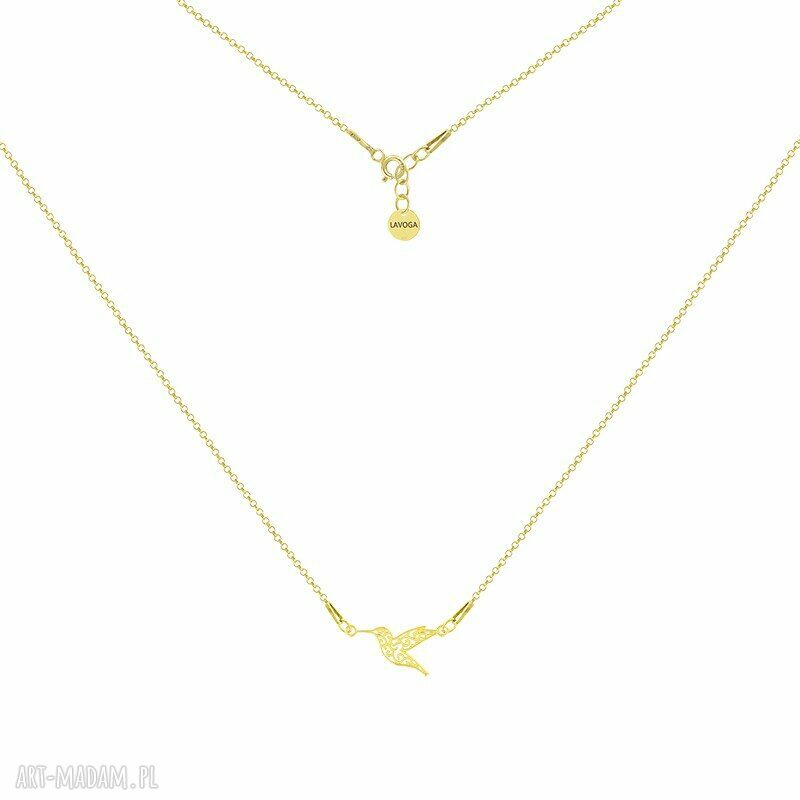 naszyjniki: NASZYJNIK z koliberkiem CELEBRATE Ręcznie robione