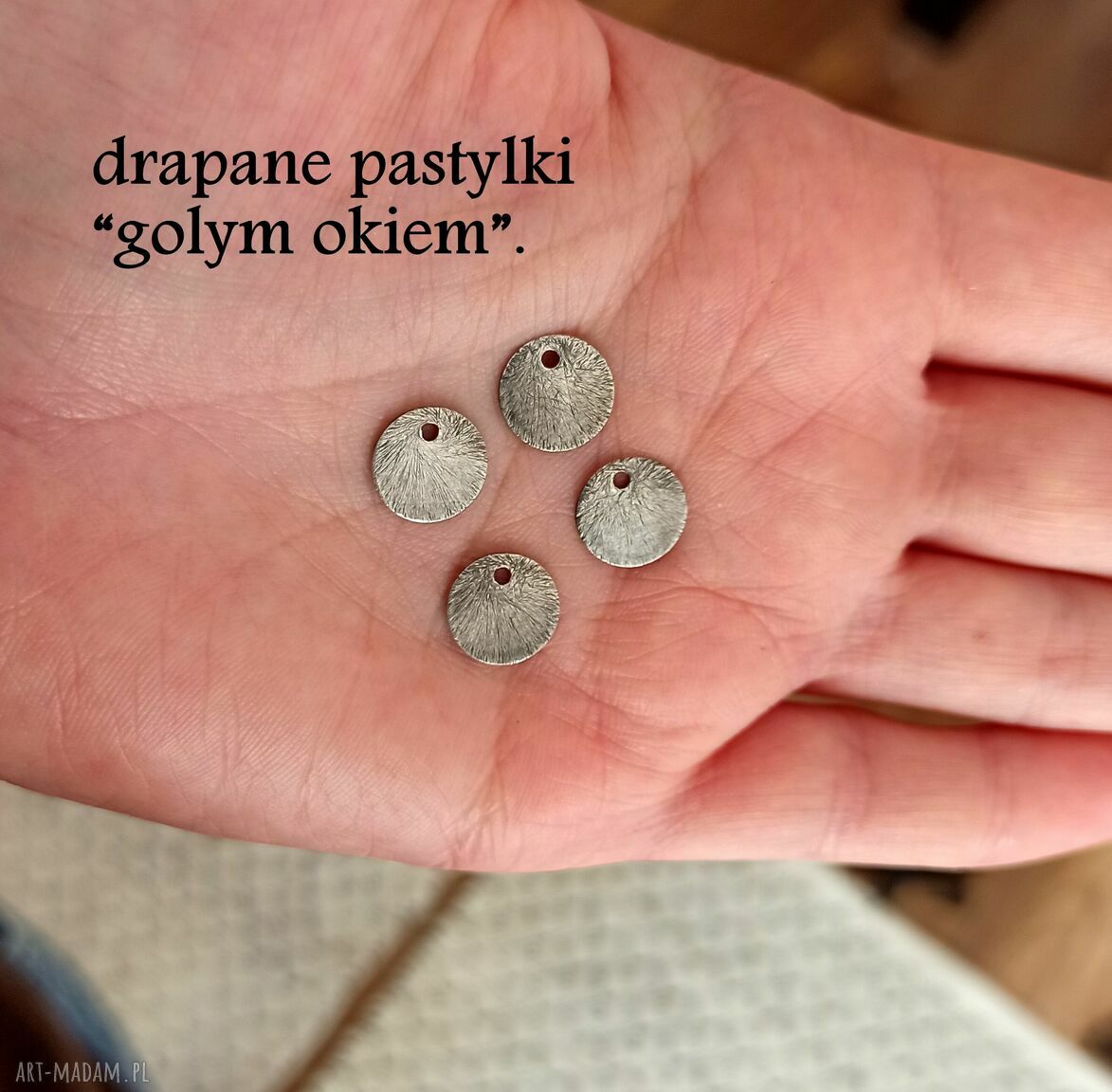 naszyjniki: Naszyjnik z zawieszką srebro 925 nowoczesny, codzienny. Ręcznie wykonane