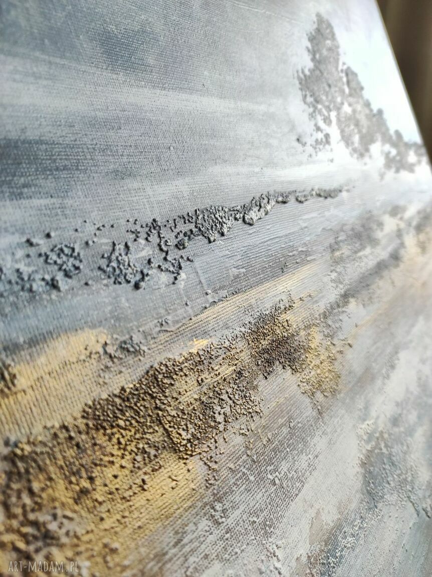 Abstrakcja Natura no 4 - ręcznie malowany dyptyk strukturalny 2x70x100 cm