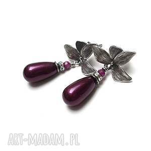 orchid vol 13 pearls - kolczyki