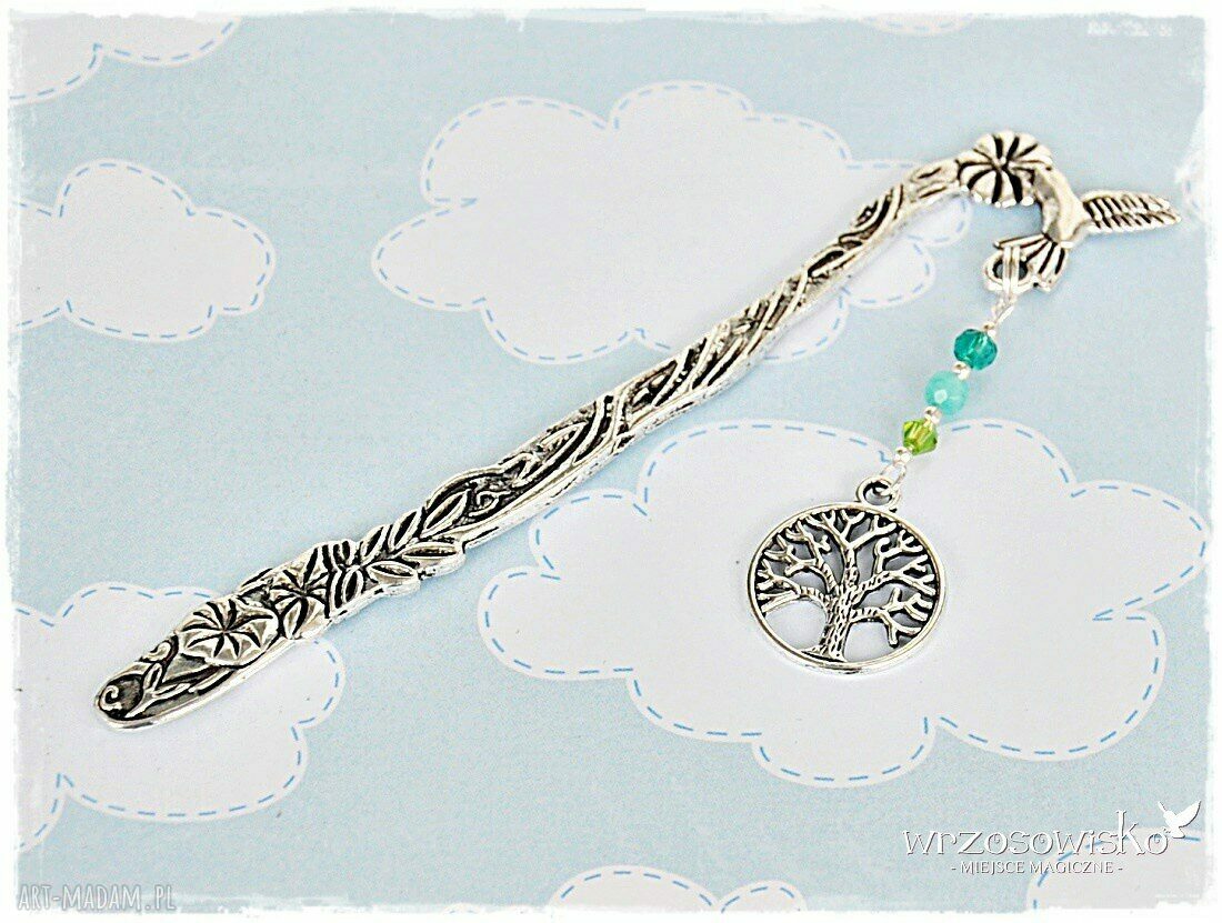 Zakładka z drzewem Hand Made