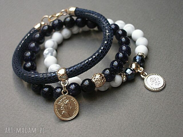 NAVY BLUE AND WHITE VOL. 7 /13.04.15/ SET hand made