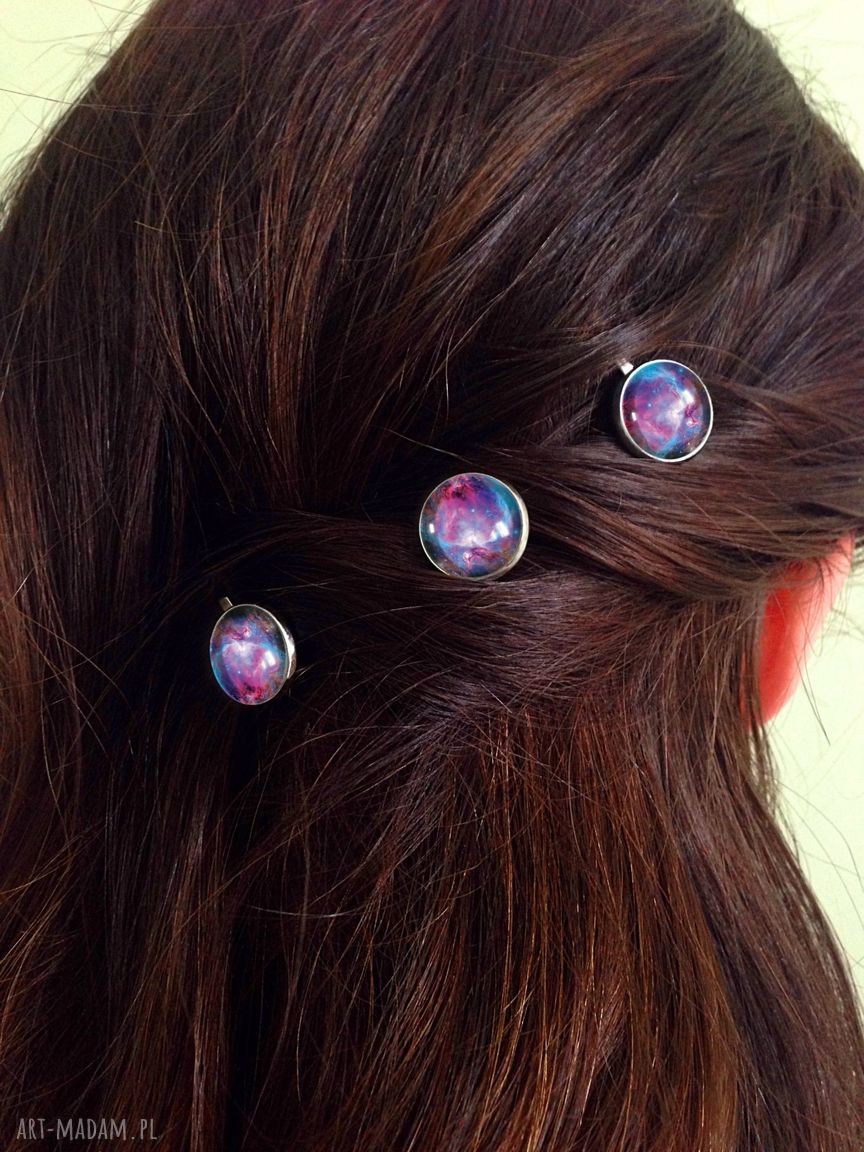 ozdoby do włosów: Nebula 3 Wsuwki do włosów ręczne wykonanie