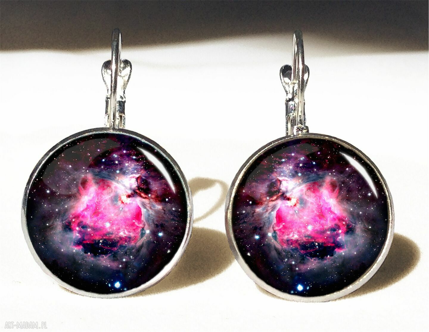 naszyjniki: Nebula Medalion z łańcuszkiem Hand Made