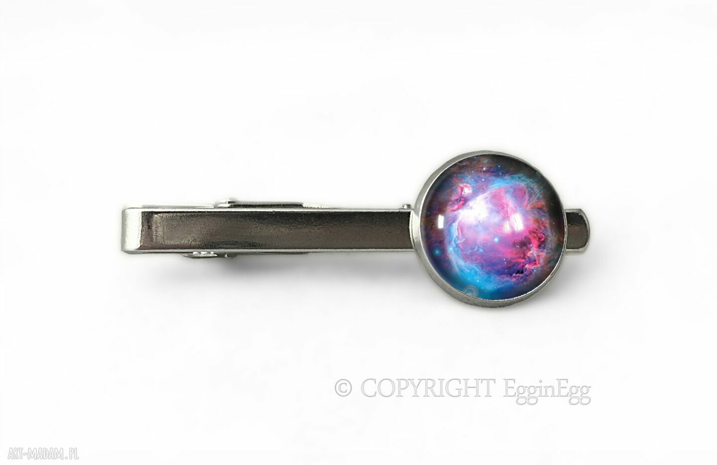 Nebula spinka krawata kosmos galaxy męska ręcznie robiona