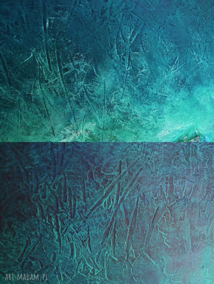 Nebula U7 - nowoczesny obraz abstrakcyjny ręcznie malowany akryl na płótnie 80x120 cm