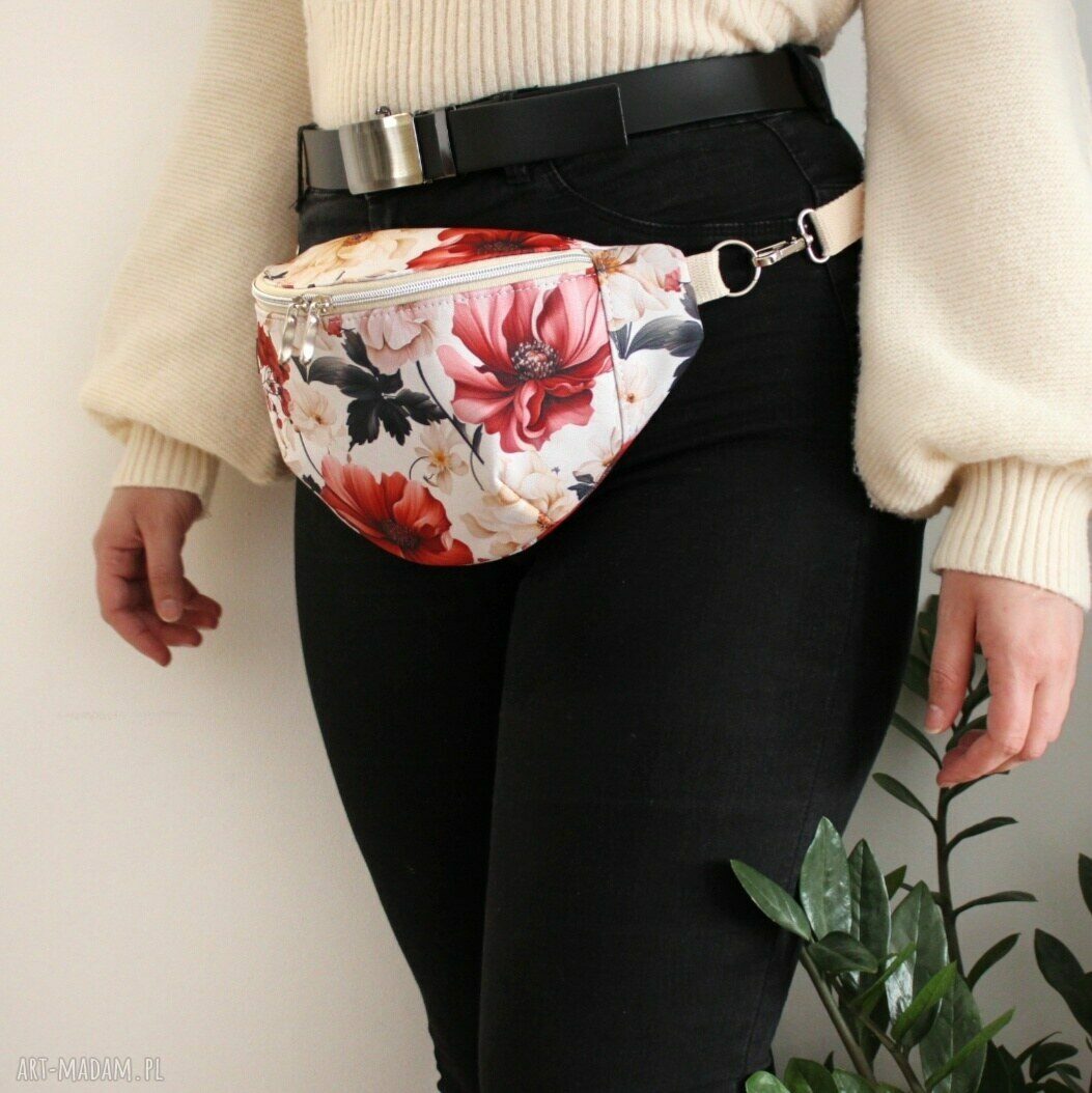 nerki: Nerka damska w maki, wodoodporna Handmade