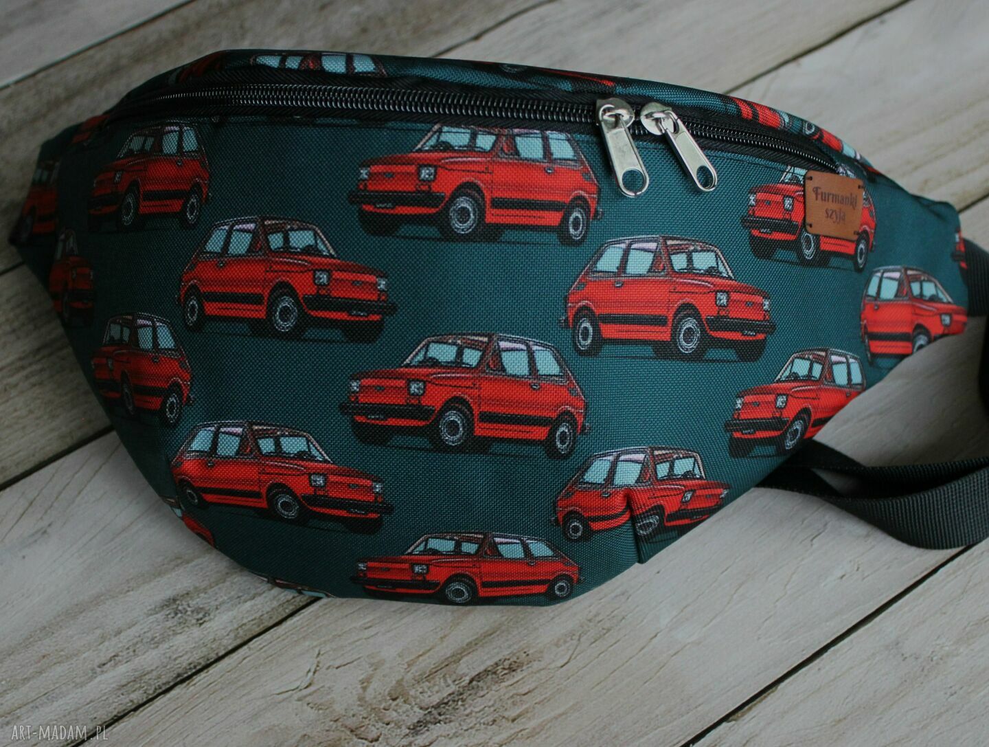 Nerka Fiat 126p Maluch rozmiar XL - ręcznie robiona