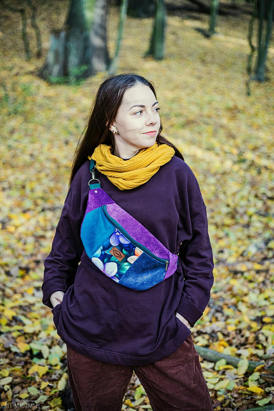 Podgląd projektu nerki handmade na zamówienie