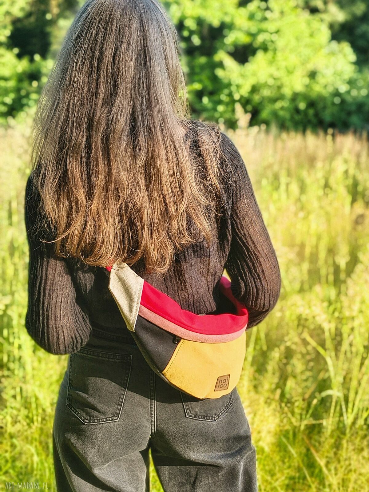 Nerka Haru kolorowa bawełniana na co dzień - handmade