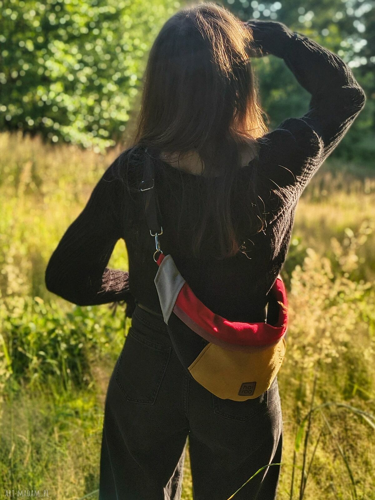 Nerka Haru kolorowa bawełniana na co dzień - handmade