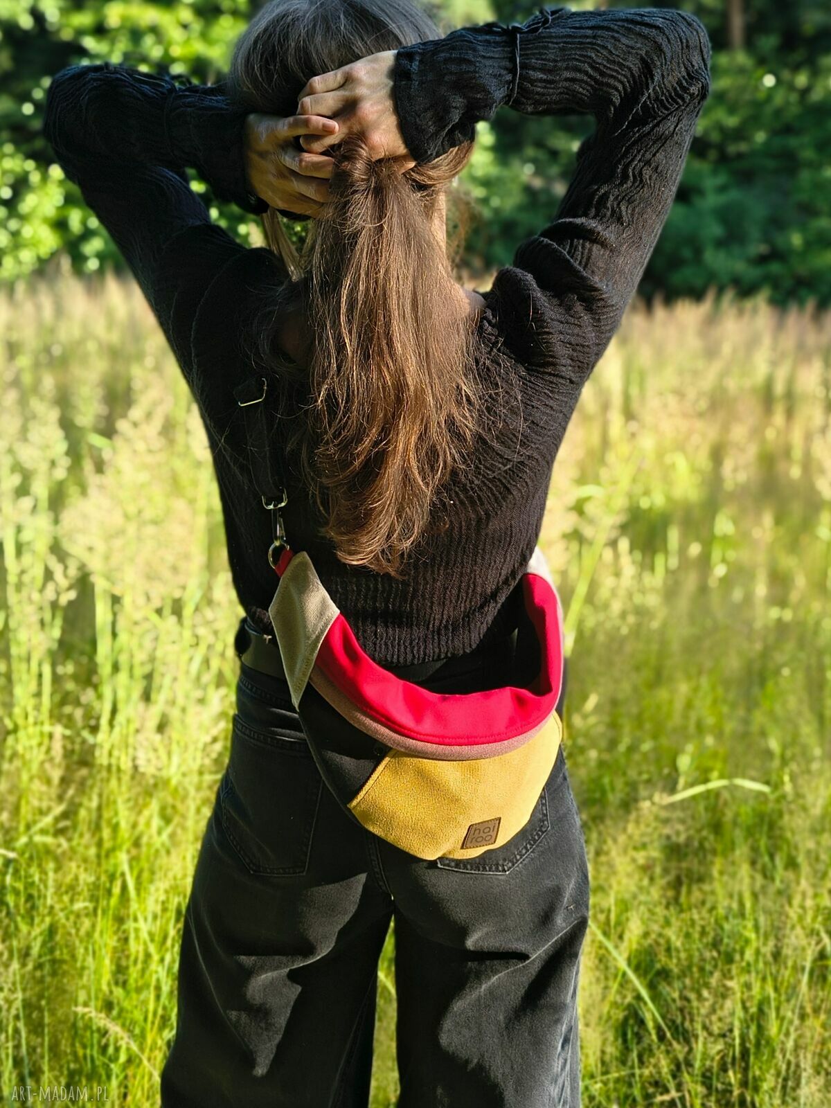 Nerka Haru kolorowa bawełniana na co dzień - handmade