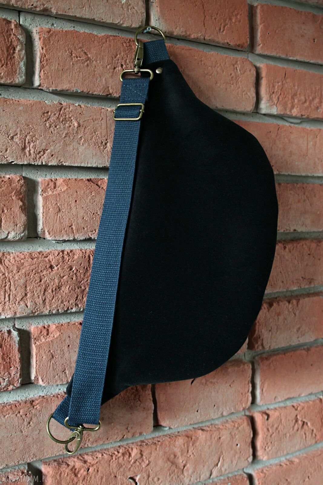 Kolorowa nerka patchwork Madaha - saszetka damska