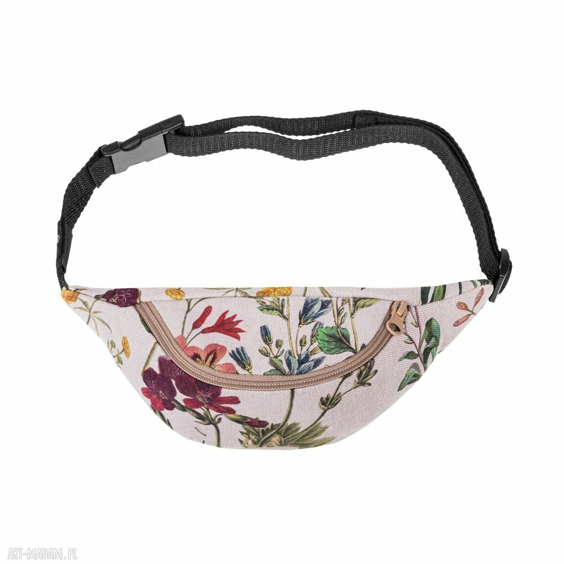 Mała nerka FLOWERS - dziecięca saszetka na ramię