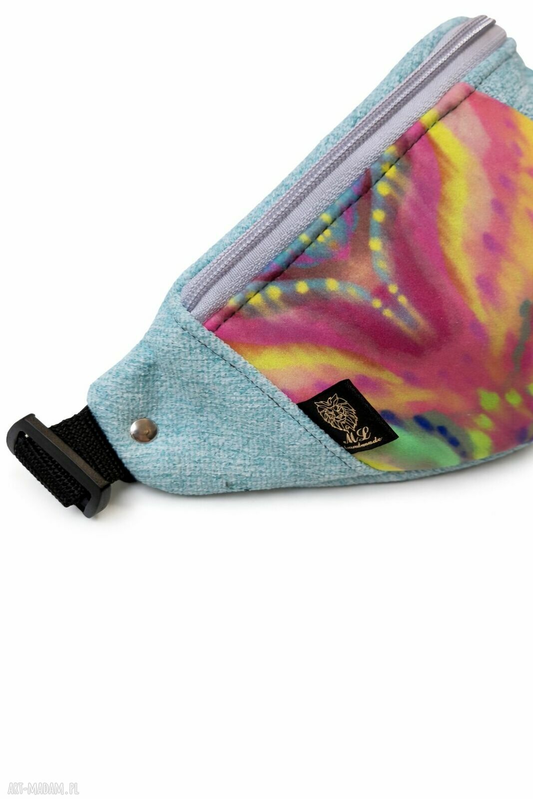 Nerka miętowa na rower - handmade ML handmade