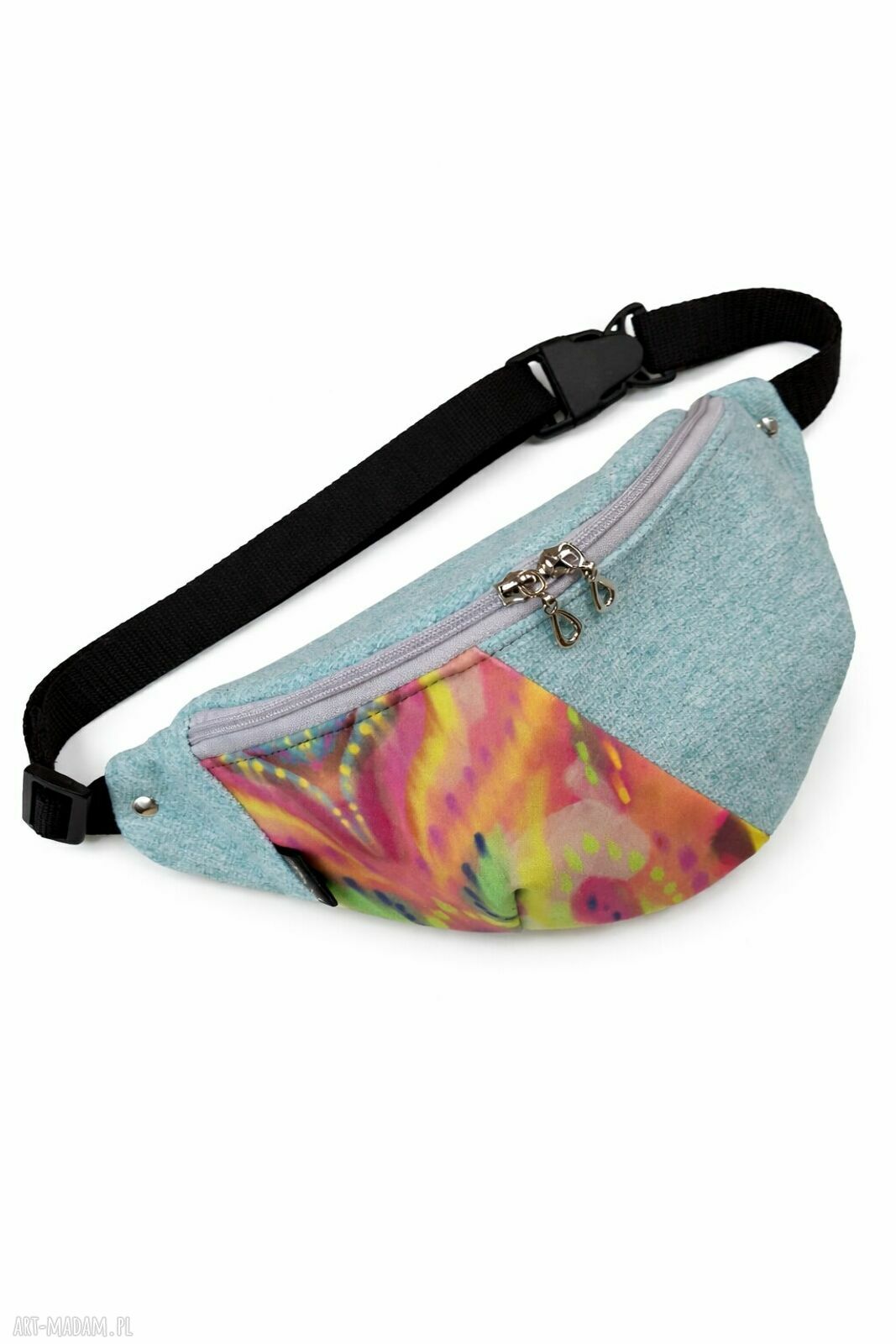 Nerka miętowa na rower - handmade ML handmade