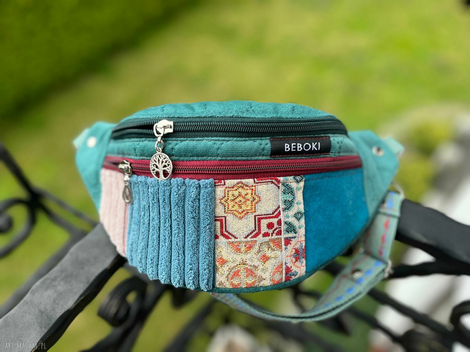 Nerka patchworkowa „Orient Velvet” - rozmiar M miniportfelik gratis