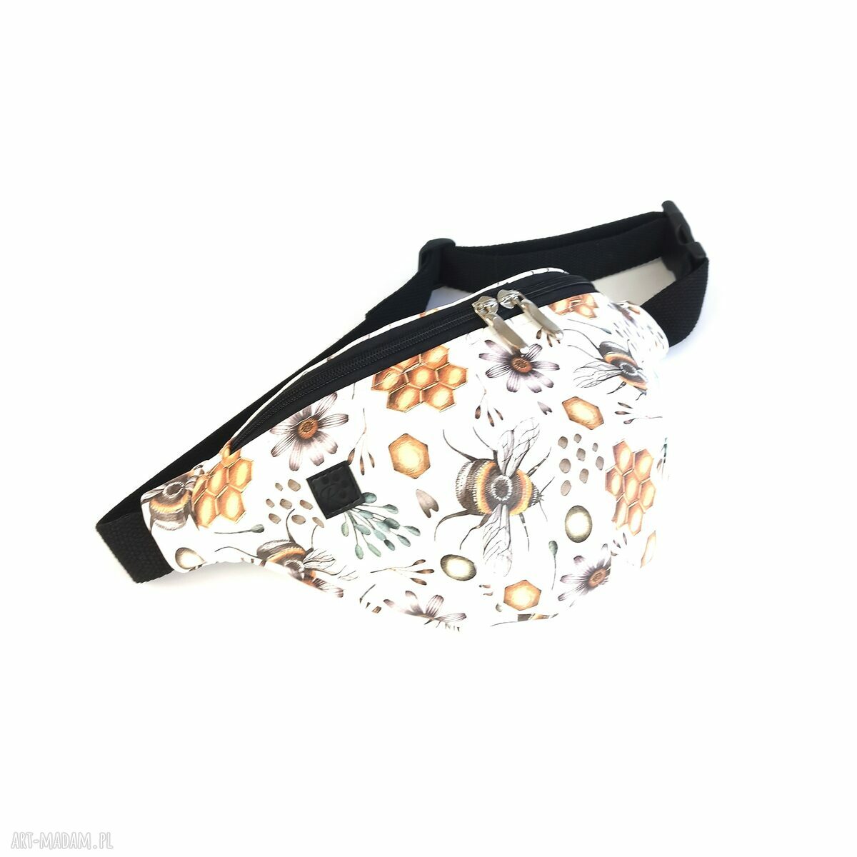 Nerka PSZCZOŁY Rzekotka - saszetka handmade na biodro