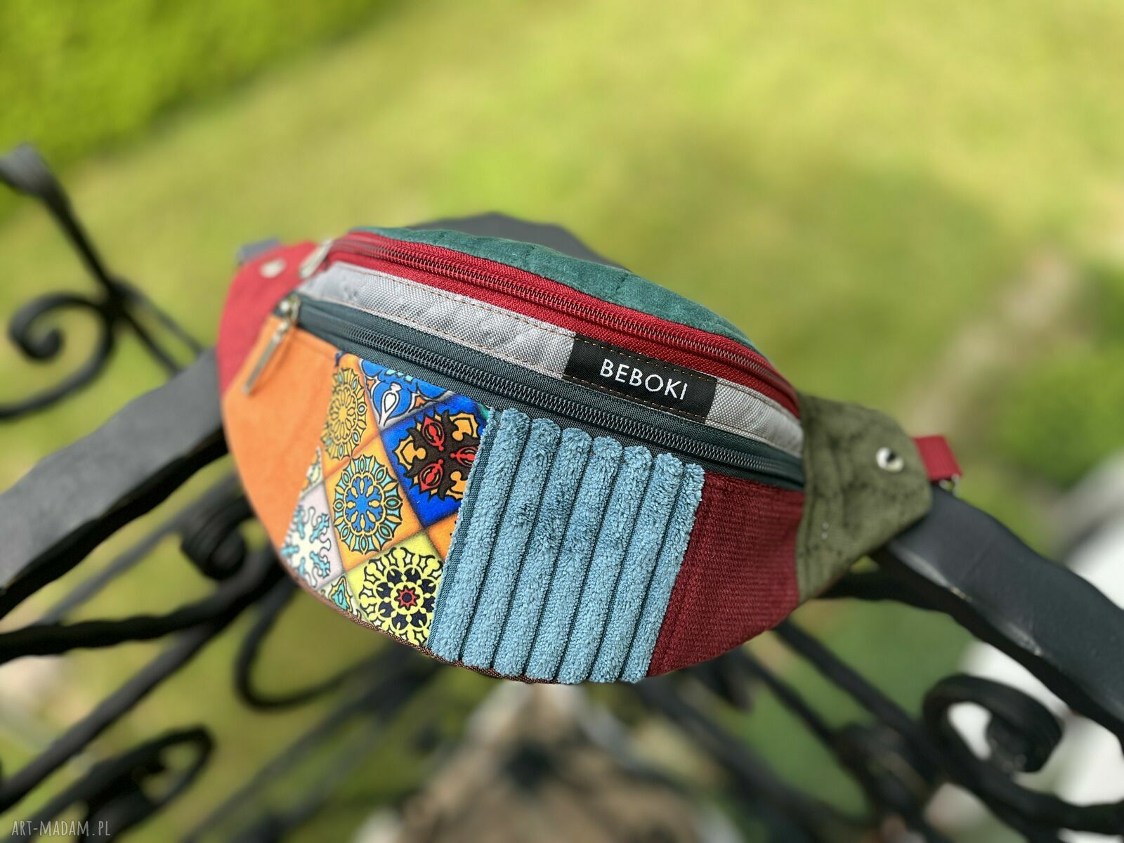 Nerka „Vivid Journey” Patchwork BEBOKI M z mini-portfelikiem gratis
