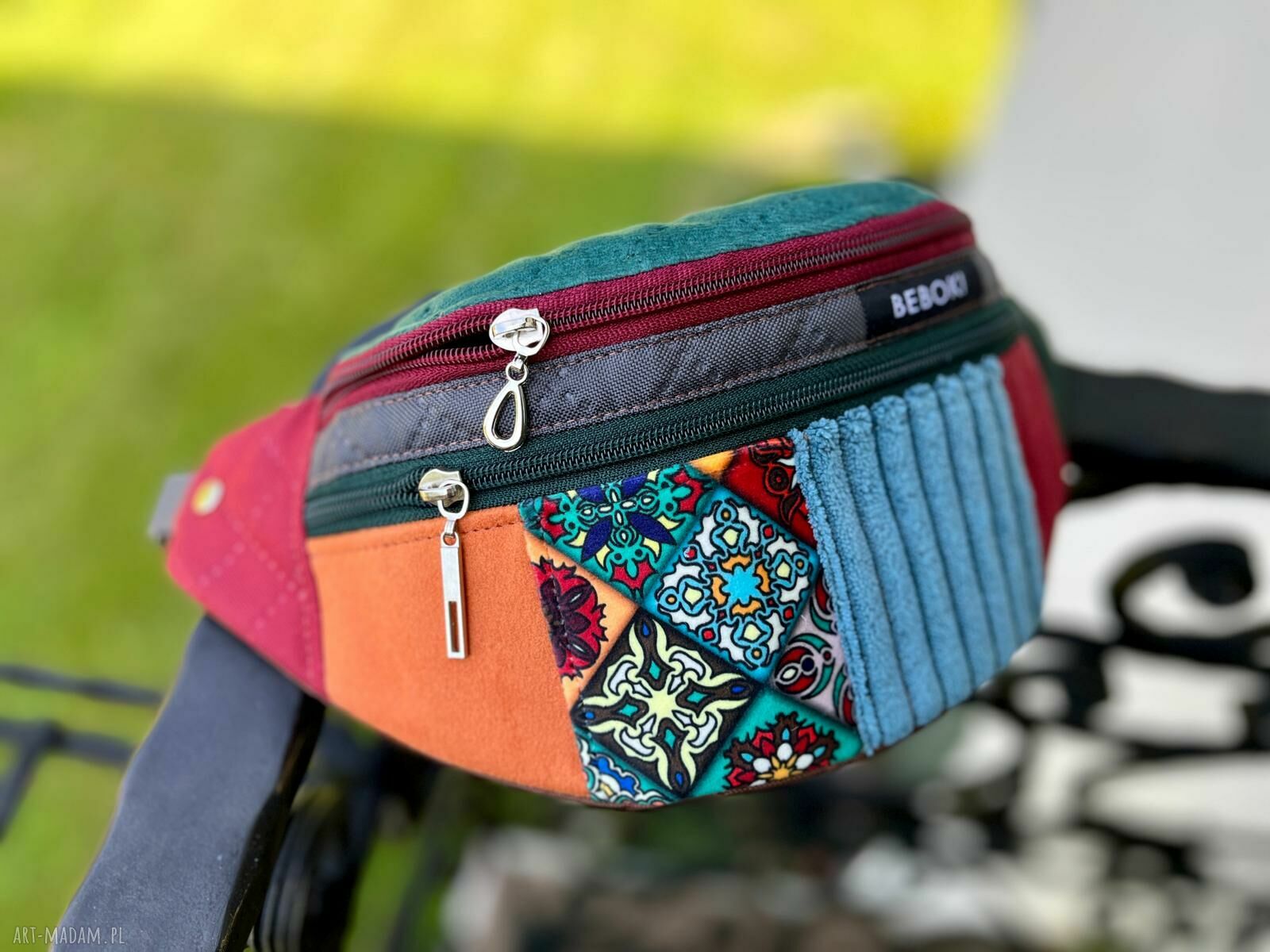 Nerka „Vivid Journey” Patchwork BEBOKI M z mini-portfelikiem gratis