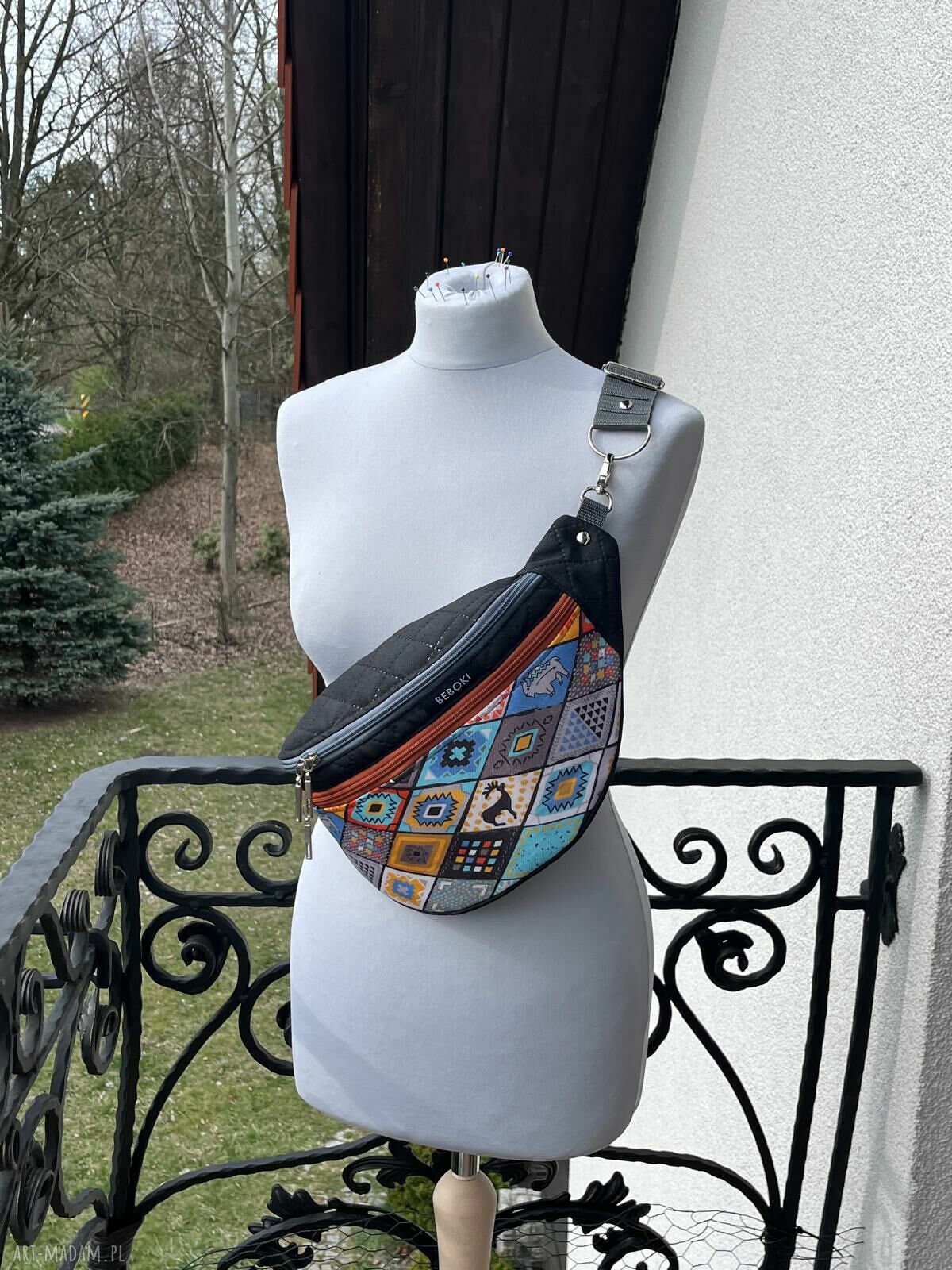 Nerka XL Etno Outdoor z wodoodpornych tkanin - miniportfel gratis