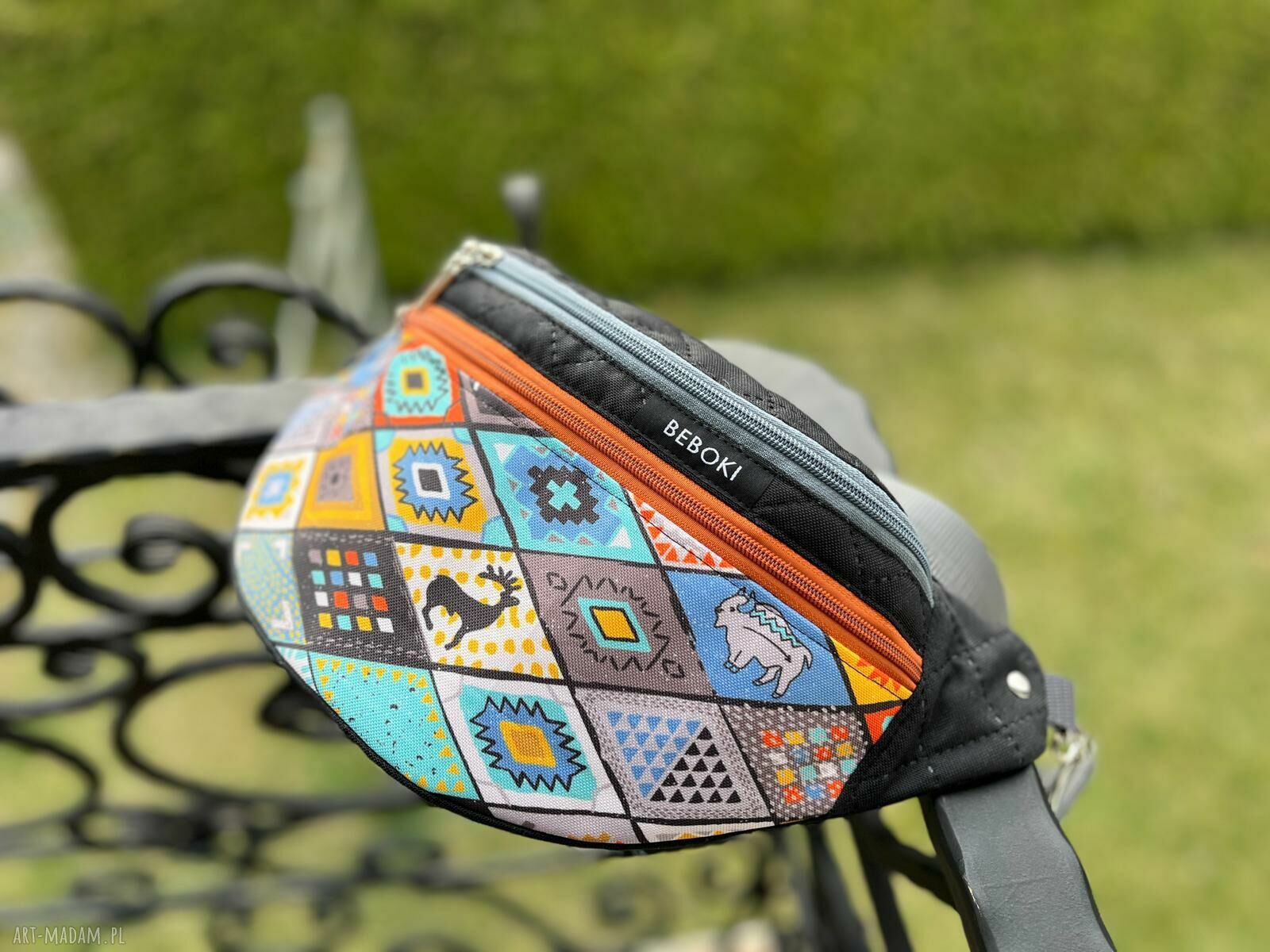 Nerka XL Etno Outdoor z wodoodpornych tkanin - miniportfel gratis