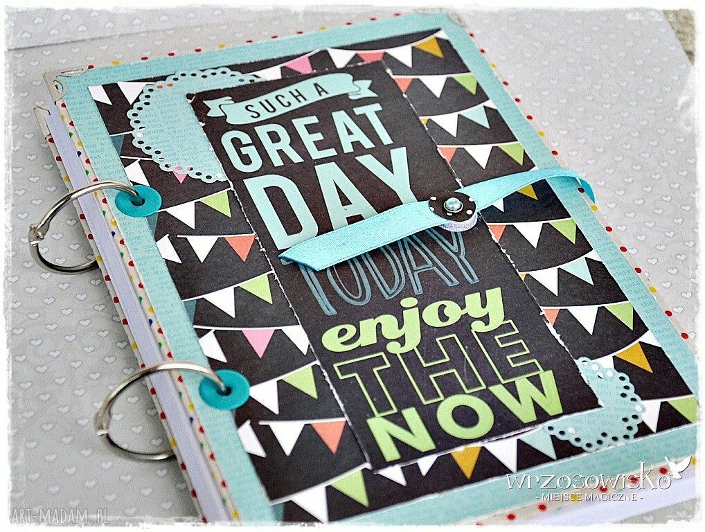 Niekończący się notatnik great day notes segregator pamiętnik