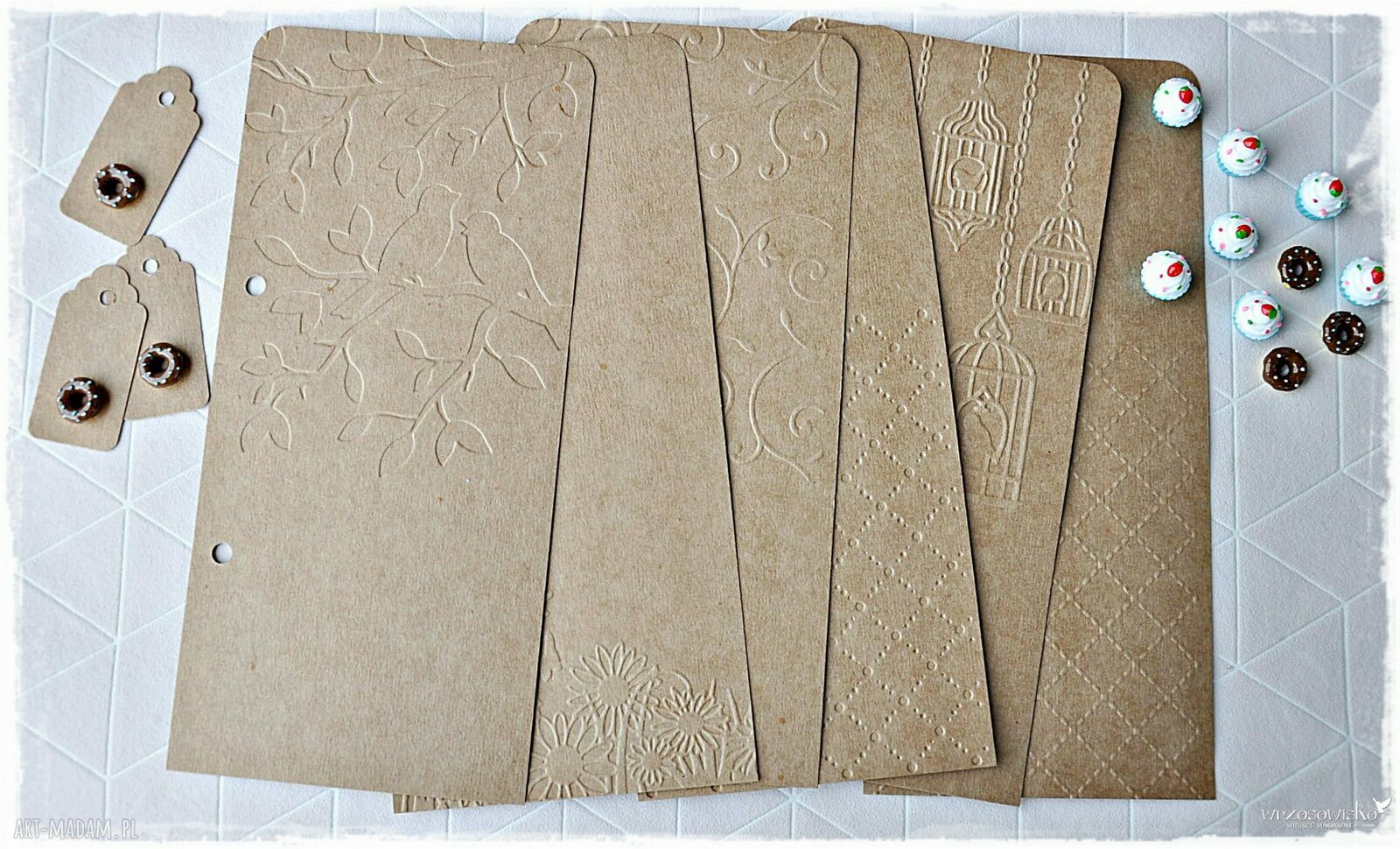 Niekonczący się raj przepisnik „Dżungla” w stylu scrapbooking