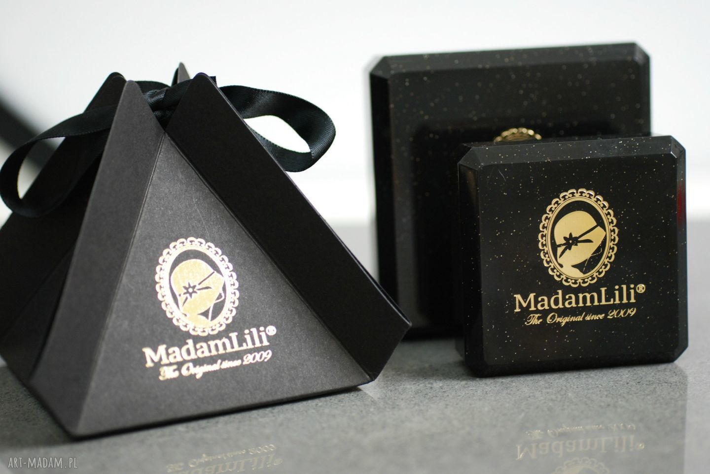 naszyjniki: Nieskończoność Infinity brązowy łańcuszek Ręcznie robione