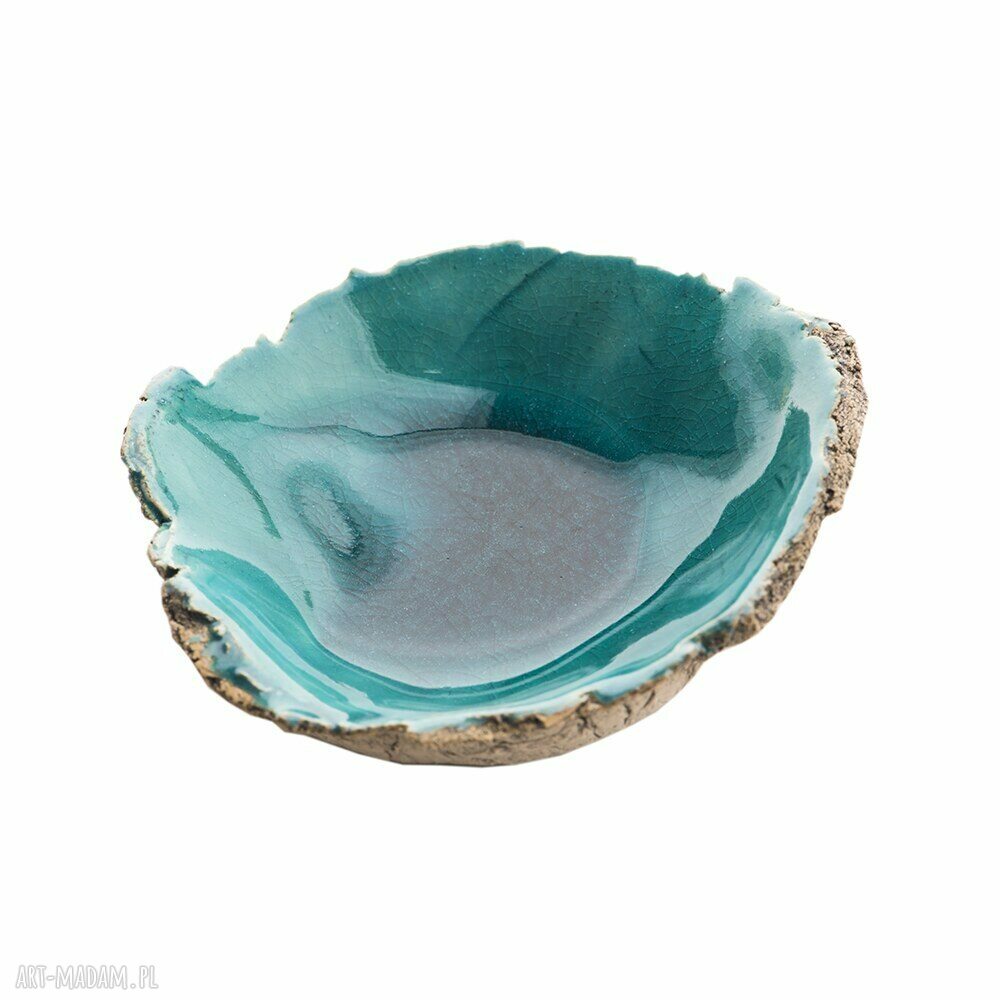 Niewielka miseczka ceramiczna z jasnej gliny